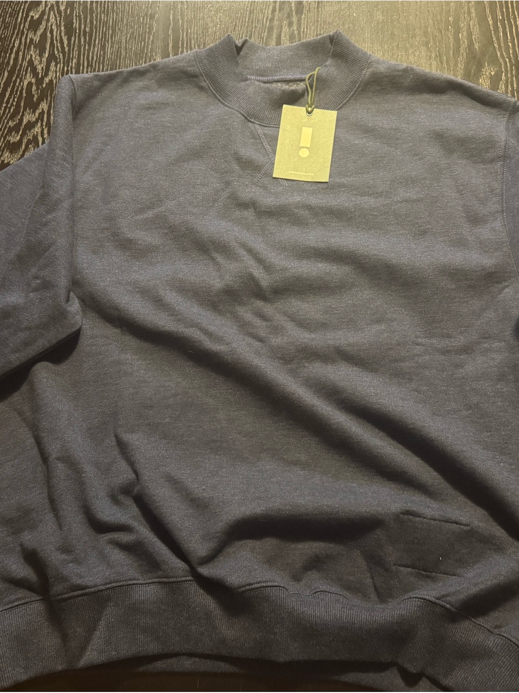 Daily Drills Fleece Vintage Crew Neck Sweater — image 3 of 4